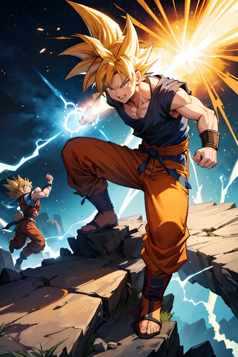 on an uncharted planet, goku senses a potent energy source and faces off against zara, a formidable alien warrior. their relentl...