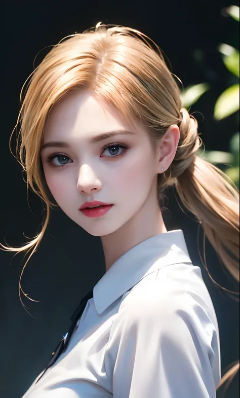 (8k, RAW photos, photorealistic: 1.25), (lip gloss, eyelashes, shiny face, shiny skin, top quality, ultra high resolution, depth of field, chromatic aberration, caustics, broadlighting, natural shading, kpop idol) Gentle, goddessy happiness watching viewer...