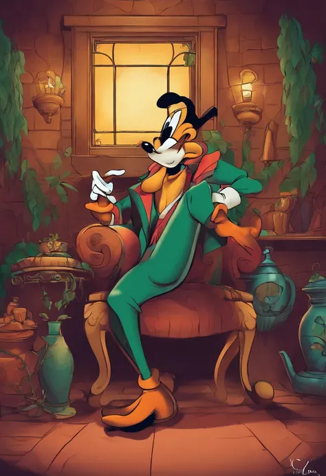 Goofy in the trap