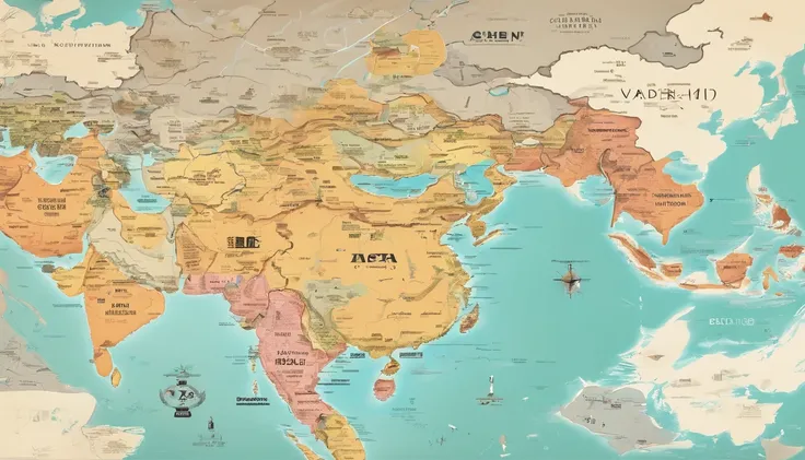 Map of East Asia