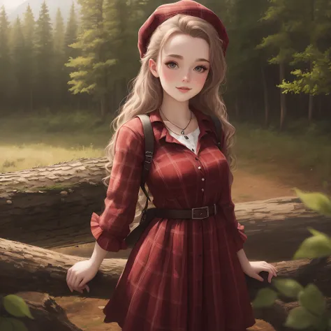 Manon as a lumberjack