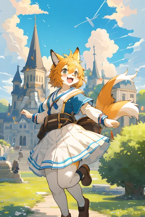 cover_page, super high resolution, detailed background, World Heritage Site, 6+boys, 6+girls, Happy, joyful, absurdres(Photos of solo travelers)(kemono, furry anthro),