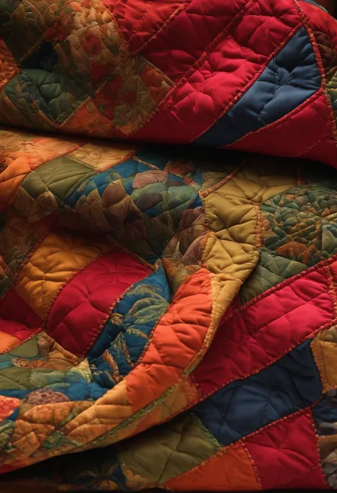 Quilted fabric