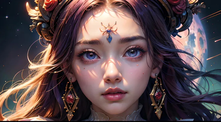 (masterpiece, top quality, best quality, official art, beautiful and aesthetic:1.2), extreme detailed,(fractal art:1.3),colorful,highest detailed, (1girl), (best quality: 0.8), (best quality: 0.8), perfect anime illustration, close-up portrait of a beautif...