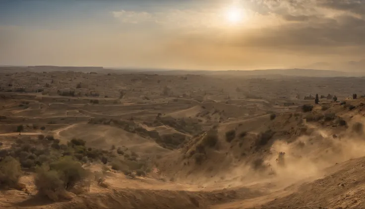 Israel vs Palestine war in 1925 era. UHD image,highly detailed