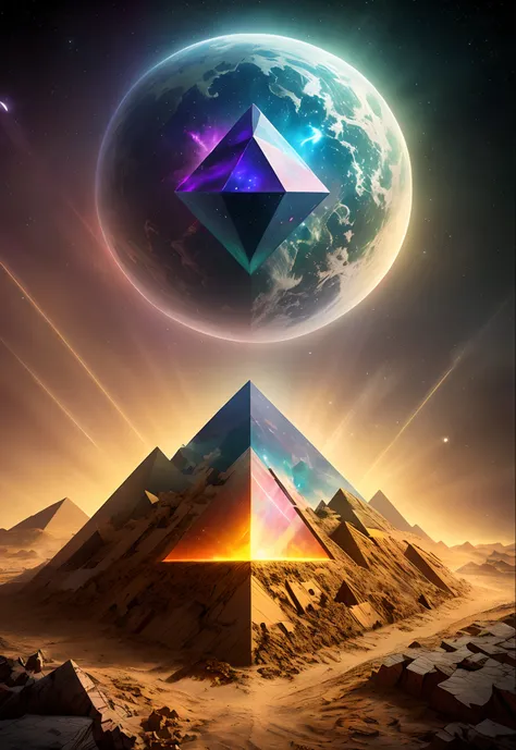 (best quality,4k,8k,highres,masterpiece:1.2),ultra-detailed,(realistic,photorealistic,photo-realistic:1.37),
Inlay,Strange geometry,Confusing,multi-dimensional,Unusual shape,Romantic Nebula,Chaos Cube stacking inlay,darkly,Destroyed planets,molten,Pyramid ...