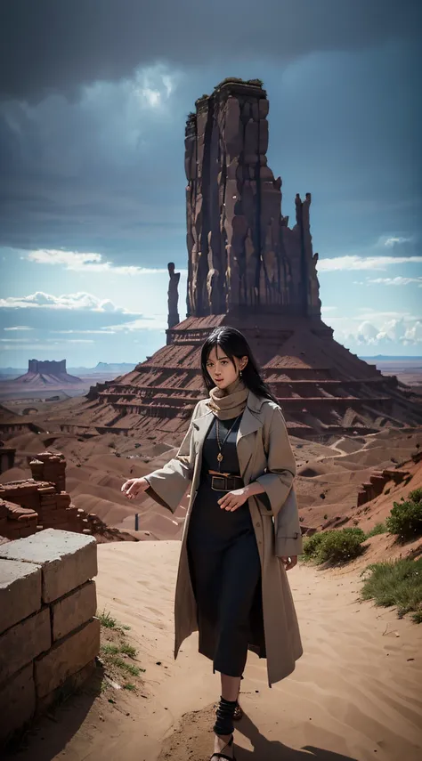 Labyrinth 32K,Realistic painting_book_cover:1.3, Little girl 1:60 miniatures，Go to the maze，CG Giant, Smooth CG art, Realistic. Cheng Yi, Forced masterpiece，monument valley，Geometry Cute secret rendering, Rendu portrait 8k, Render character art 8 K, Kawaii...