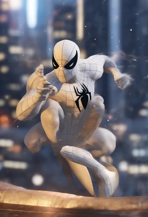 Spiderman and Moon Knight combined as one