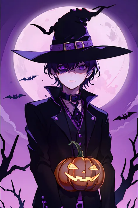 halloween
jack-o'-lantern
purple_theme
silhouette
solo
rating:safe