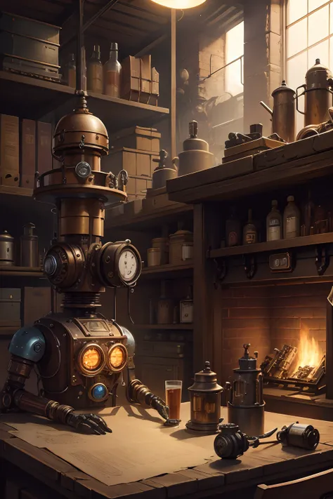 Steampunk Robot workshop