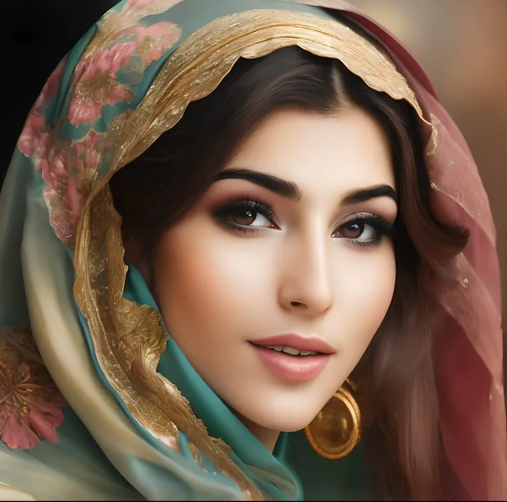 beautiful arab woman