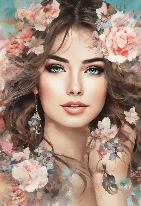 (A hyper-realistic), (illustratio), (hight resolution), (8K), (ighly detailed), (The best illustrations), (beatiful detailed eyes), (best qualtiy), (ultra-detailliert), (​masterpiece), (wall-paper), (详细的脸), 独奏, (dynamicposes), 1 girl in, A sexy,extemely se...