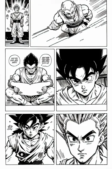 Dragon Ball manga，Comic storyboard