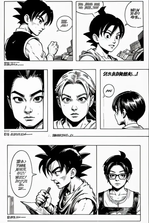 Dragon Ball manga，Comic storyboard