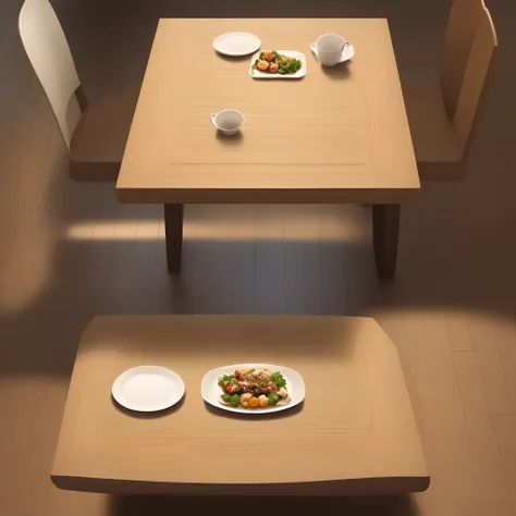 9 square dining design drawing