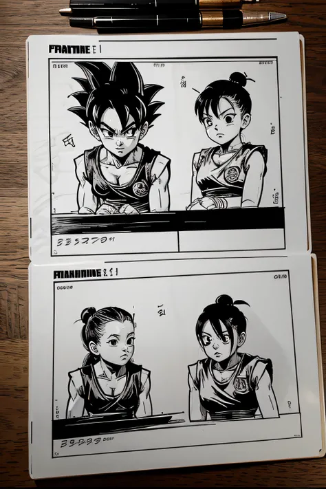 Dragon Ball manga，Comic storyboard