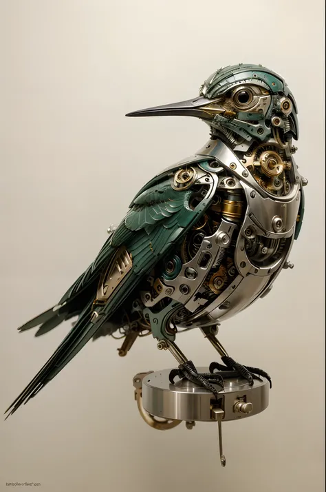 a mechanical bird, the detail