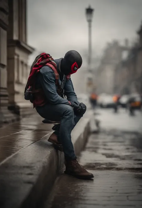 spiderman but homeless