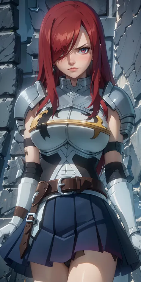 Hyper realistic super detailed sexy Erza Scarlet , Very detailed, expressions faciales sexy, seductive facial expressions, [:(Face detail: 1.4): 0.4], 16K resolution, 4k resolution, dinamic lighting, High definition resolution, (hyper realistic: 1.4),(cont...