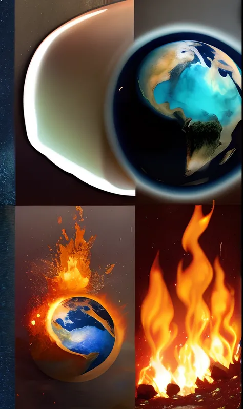 Earth, Fire and Water