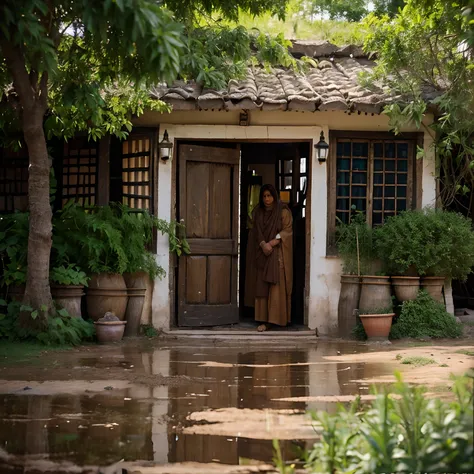 Journey to a world where time stands still, where life unfolds in the embrace of tradition and simplicity. Immerse yourself in the heart of a traditional village, where houses rise proudly from the earth, crafted from the very mud that surrounds them. Dust...