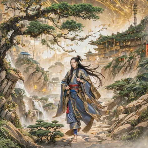 Fly into the fairy world, Chance encounter with Liu Hanshu, He saw in him his former self, It was decided to take him as an apprentice, Teach him how to protect himself, But because of the Tibetan star map, He established relationships with the Liu family ...