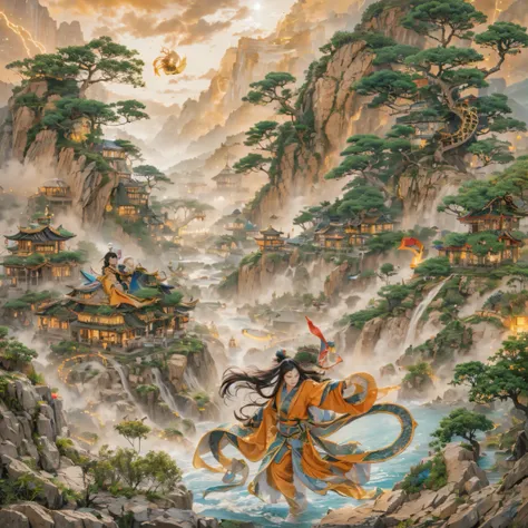 Fly into the fairy world, Chance encounter with Liu Hanshu, He saw in him his former self, It was decided to take him as an apprentice, Teach him how to protect himself, But because of the Tibetan star map, He established relationships with the Liu family ...