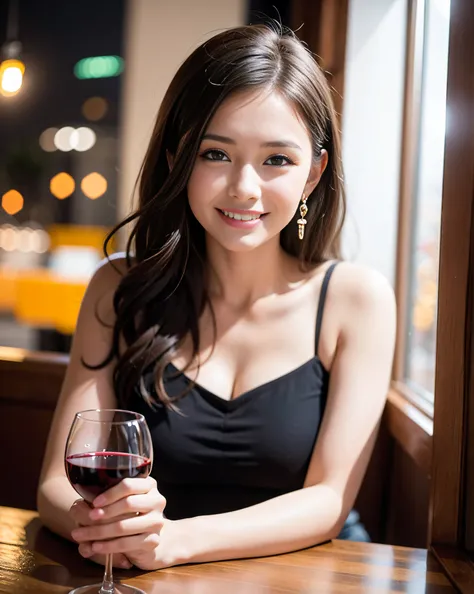 (64K, UHD, top quality, masterpiece: 1.2), (realistic, photorealistic: 1.37), super detailed, pretty woman 1 person, (slim face), (slim body), (brown hair), (short cut), cheeks slightly blushing, (44 years old), 38 years old, solo, beautiful detailed urban...