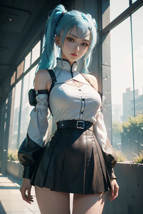 ((top-quality)), ((​masterpiece)), (detaileds:1.4), 。.。.。.。.3D, Beautiful Cyberpunk Woman Image,nffsw(HighDynamicRange),Ray traching,NVIDIA RTX,Hyper-Resolution,Unreal 5,Sub-surface scattering,PBR Texturing,Postprocess,Anisotropy Filtering,depth of fields,...