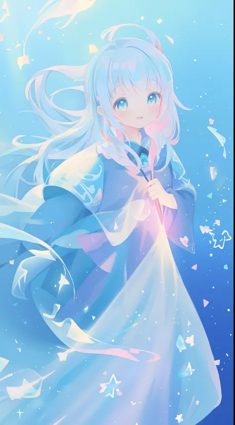 beautiful anime girl in colorful liquid dress, vibrant pastel colors, (colorful), magical lights, sparkling lines of light, inspired by Glen Keane, inspired by Lois van Baarle, disney art style, by Lois van Baarle, glowing aura around her, by Glen Keane, j...