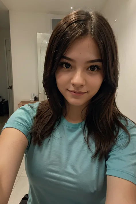 cute girl taking a selfie