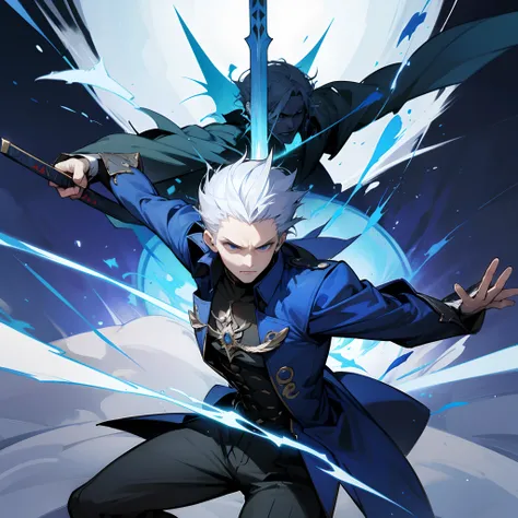 Vergil Julgamento Cut End ataque