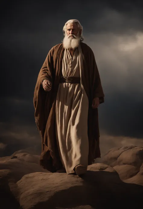 Abraham Father of the Nations Biblical Character realistic image 8k