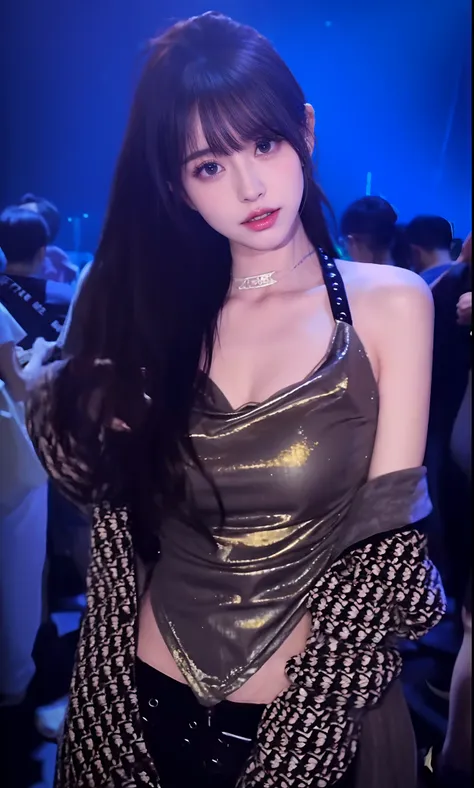 a close up of a woman in a dress posing for a picture, trending at cgstation, trending on cgstation, 8K Artgerm bokeh, jisoo from blackpink, lalisa manoban of blackpink, lalisa manobal, full-body xianxia, tzuyu from twice, Tifa Lockhart, young beautiful am...