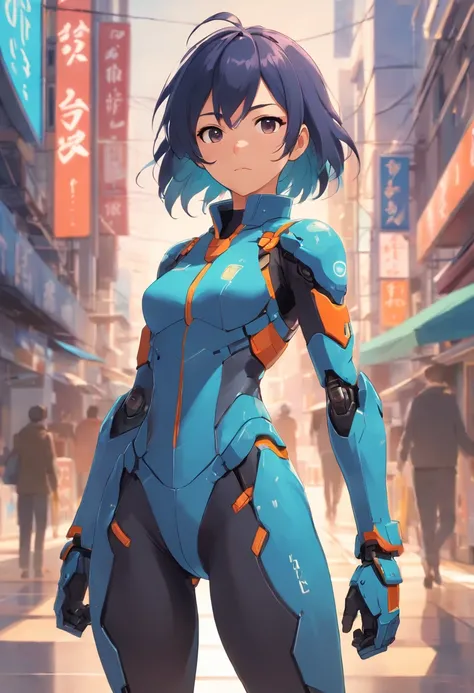 Close-up de uma mulher em armadura, conceito de corpo inteiro, arte conceitual de corpo inteiro, arte conceitual detalhada de corpo inteiro, ( ( arte conceitual do personagem ) ), female mecha, senior concept artist, bela arte conceitual de corpo inteiro, ...