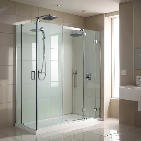 Shower room dry and wet separation high-end diagram glass