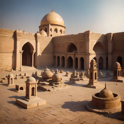 old Cairo,temples with domes,ancinet culture,sun shine,stone texture,high quality buildings,few people in street,old things,good weather,few rain --auto --s2