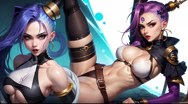 Jinx com uma espada