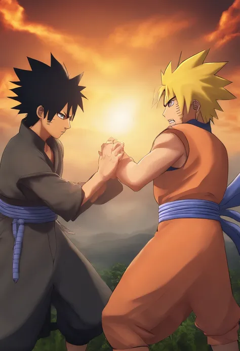 Naruto fight sasuke