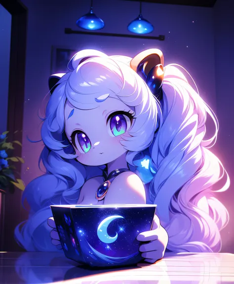 Masterpiece, best quality, (extremely detailed CG unity 8k wallpapers), (best quality), (best illustrations), (best shadows), (((Princess Luna))), (my little pony), ((nsfw)), unicorn, in the style of tsampikos