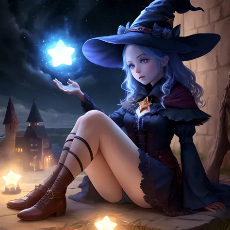 Witch Star Blue Girl Lori