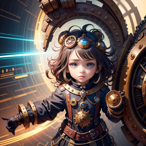 dream steampunk anime dreamy surreal child rpg scenario --auto