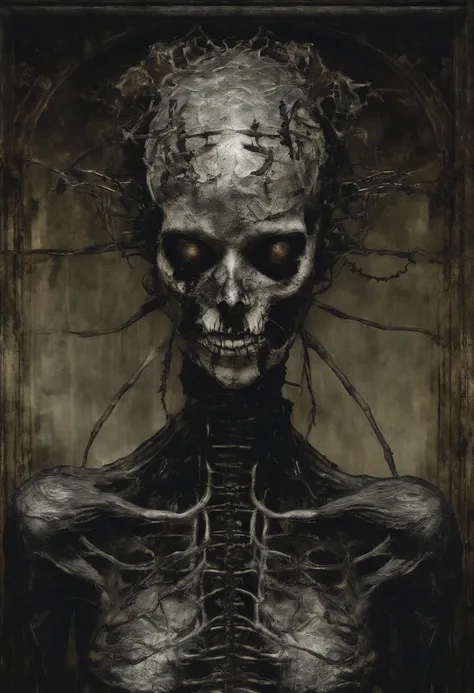 Photographic still of a dead goddess Aphrodite, female princess, translucent skin, teeth dripping, salivating, dark, onimous, dark Victorian gothic oil painting, rule of thirds by ((Salvador Dali and Raphael, Sam spratt, Moebius, Eric lancombe,Dan hillier ...