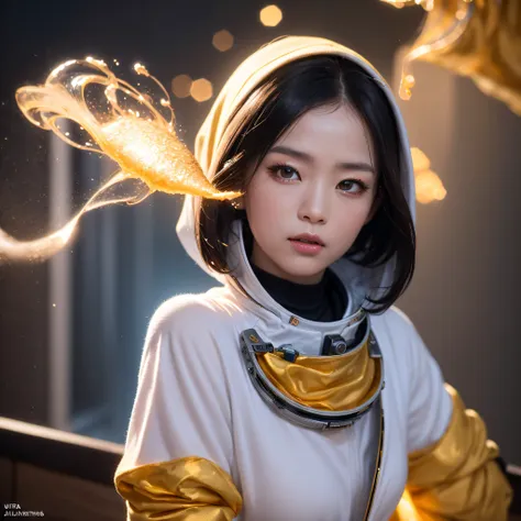 ((ultra real detailed.The astronaut) (Masterpiece, Top quality, Best quality, offcial art, Beauty and aesthetics: 1.2), Very detailed, Colorful, Most detailed, branches, The astronaut, （Mards）The astronaut（canyons）， （Linen future spacesuit）， Angry fighting...