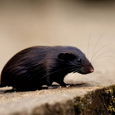 small girl, Married to a blind mole