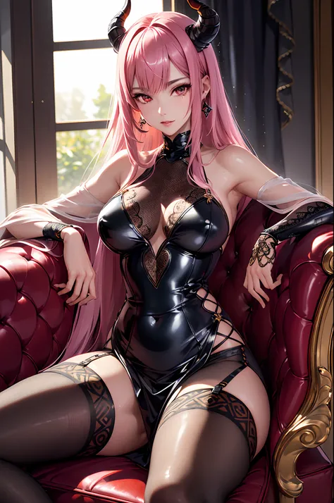 ( 4k,tmasterpiece, hiquality, digital arts, Beautiful and aesthetically pleasing , hyper detailed, Anime Aesthetics, dinamic lighting , Clear Focus , Depth of field , Cinematic lighting,CG Unity)
, ( well-proportioned , sparkly skin , Juicy thighs , Perfe...