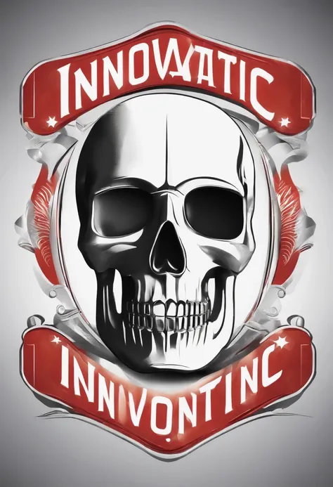 Make a commercial style "Innovatronic" font design，background is white