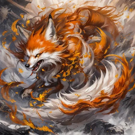 Nine-tailed fox 32K，Red and White Immortal Demon Realm, Chance encounter with Liu Hanshu, He saw in him his former self, It was decided to take him as an apprentice, Teach him how to protect himself, But because of the Tibetan star map, Phoenix and the Liu...