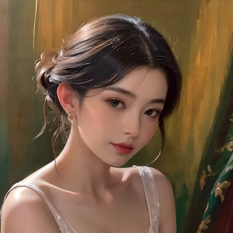 an oil painting、Oil painting、lovemaking、both sexes、Beautuful Women、renaissance、𝓡𝓸𝓶𝓪𝓷𝓽𝓲𝓬、asian human