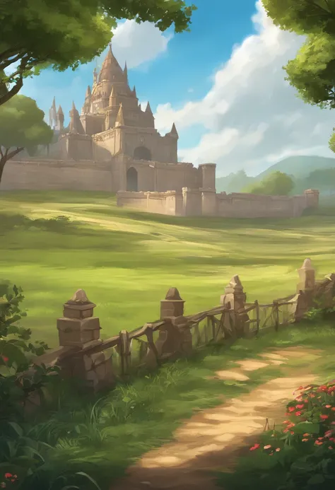 Arte de fundo para jogo 2D, Campo de batalha de fundo, alta qualidade, hd illustration, Fundo do JRPG, fundo do RPG, battle scenery, Game scenario, estilo anime, JRPG